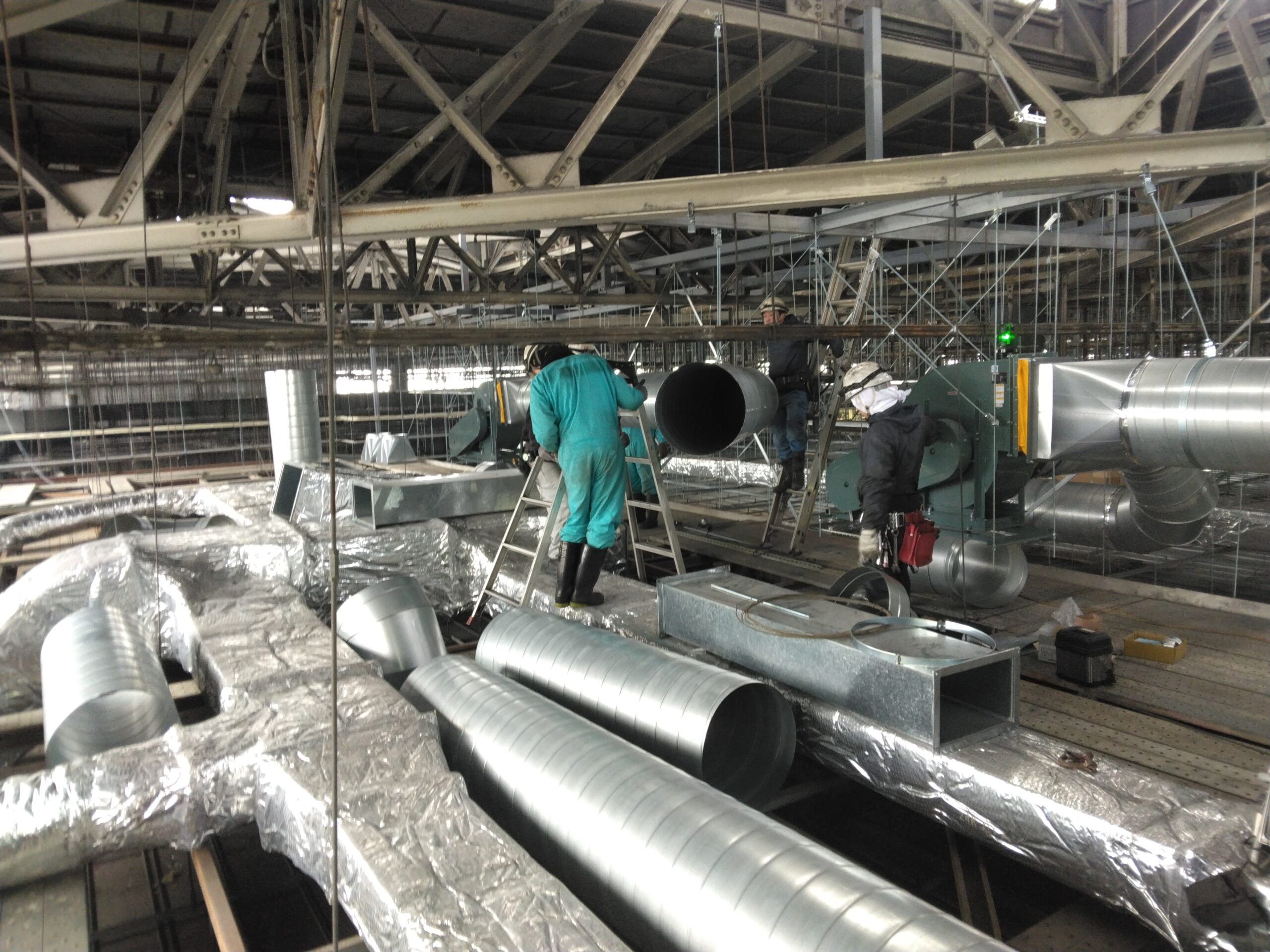 ダクト工事画像