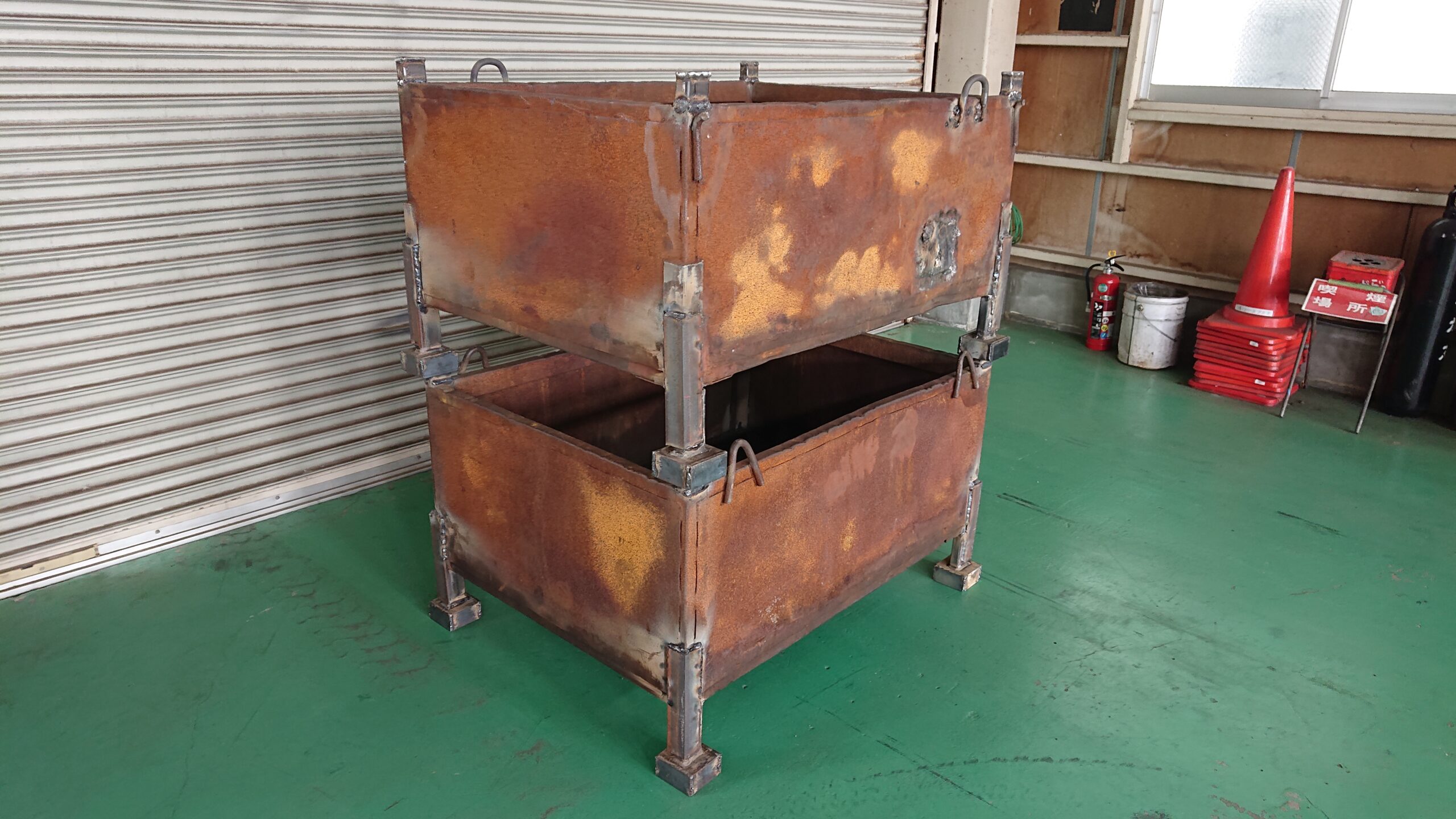 バケット修理(足･底板他交換工事)画像